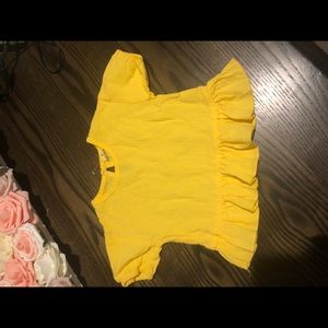 Bright yellow baby top shirt. MUST BUNDLE!